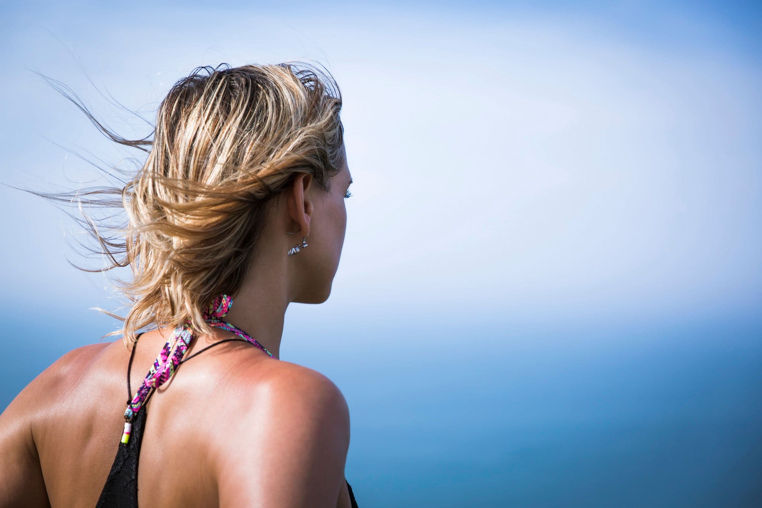Regard vers l'azur