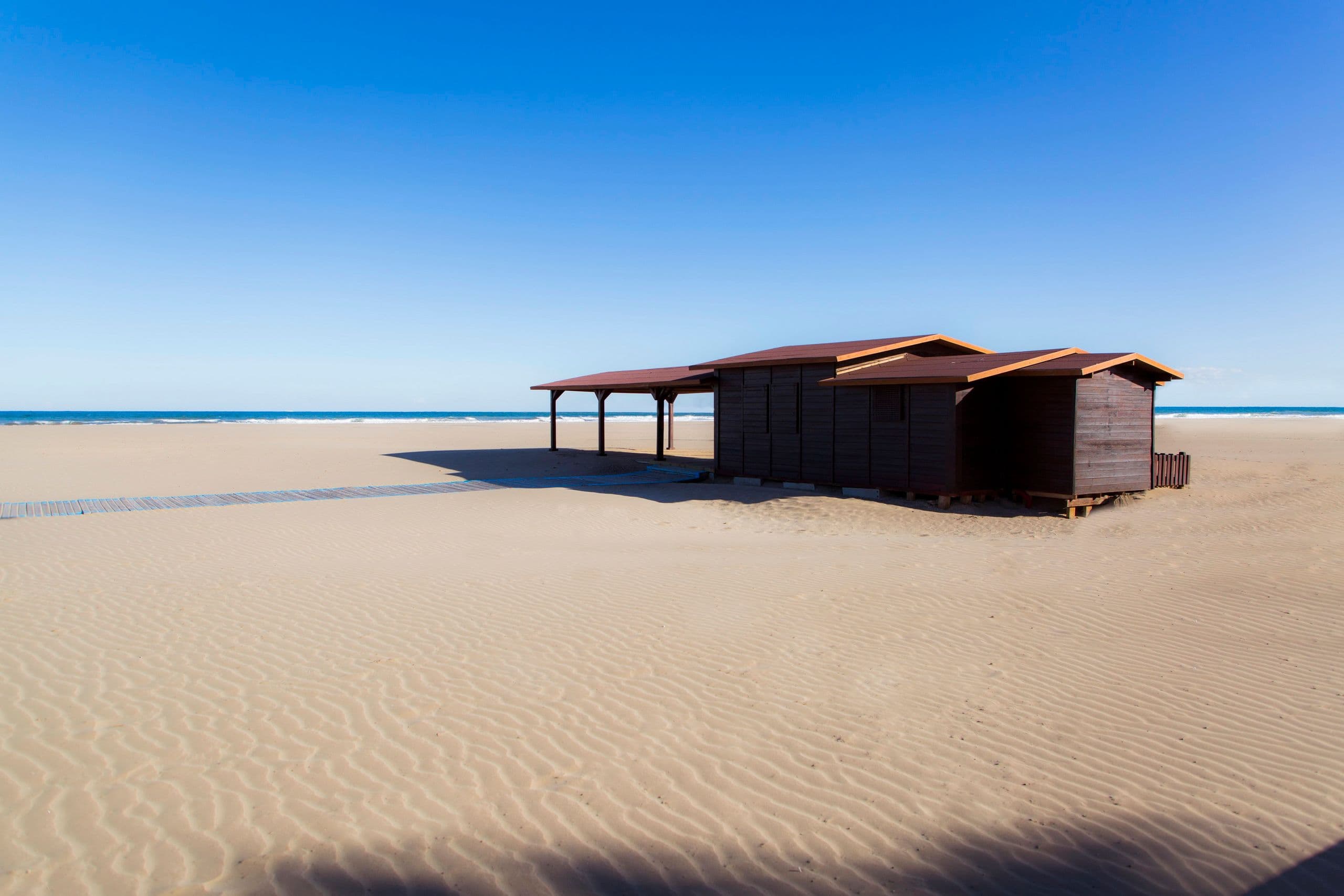 Refuge de bois solitaire